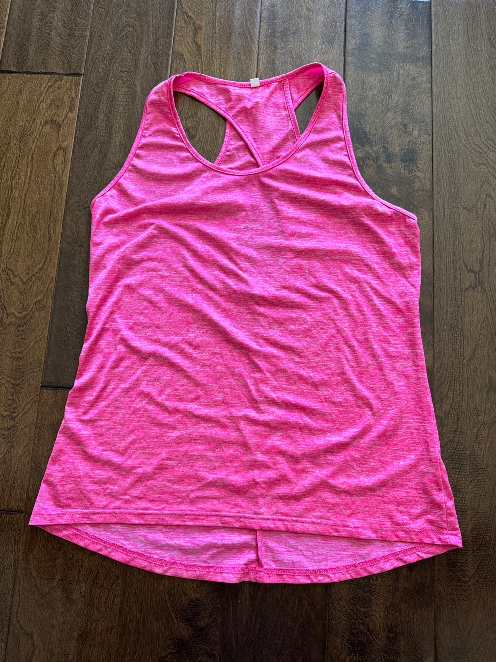 Women’s Racerback Tank Top in Vibrant Hot Pink